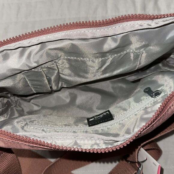 Kipling TARRY Kind Rose Pink Crossbody Fanny Pack - Picture 8 of 11